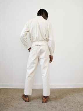 Zii Ropa The DIL Pant Recycled Undyed Natural Denim Tapered Size 8/S Streetwear